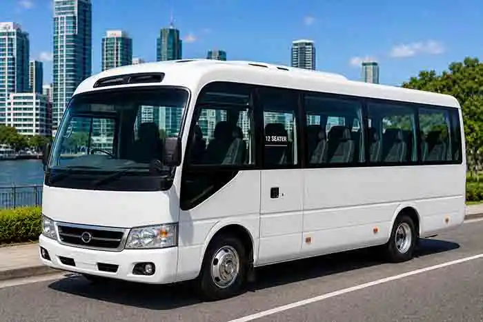 12 Seater Bus Hire 1 12 seater bus hire for small group transport and private travel