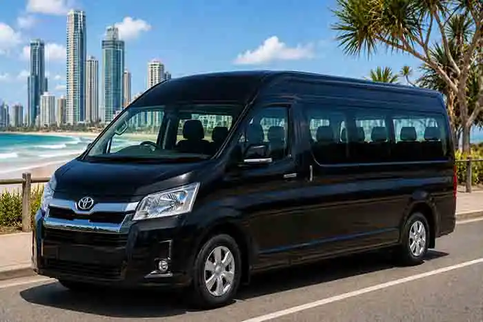 12 Seater Van Hire Gold Coast 1 12 seater van hire Gold Coast for group travel and private transport