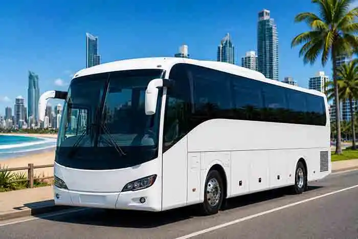 Bus Hire Gold Coast 1 Bus hire Gold Coast for group transport and private events
