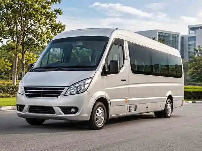 Hero banner image for the Mini Bus Hire page, showing mini bus hire options for small and medium groups across Australia