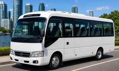 12 seater bus hire for small group transport and private travel