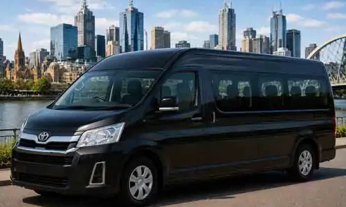 12 seater van hire Melbourne for group transfers and private transport