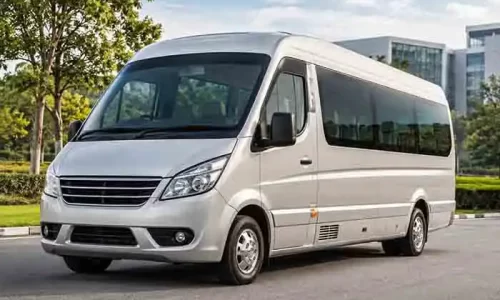 Hero banner image for the Mini Bus Hire page, showing mini bus hire options for small and medium groups across Australia